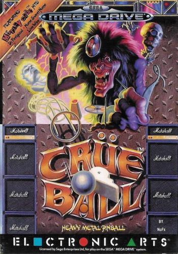 Cover Crue Ball for Genesis - Mega Drive